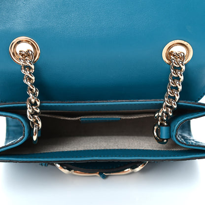Gucci Microguccissima Mini Emily Shoulder Bag Deep Cobalt 4 of 4