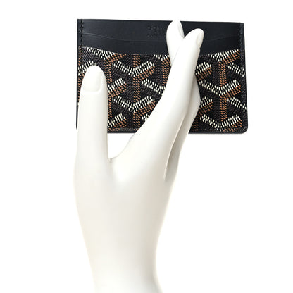 Goyard Goyardine Saint Sulpice Card Holder Black 2 of 7