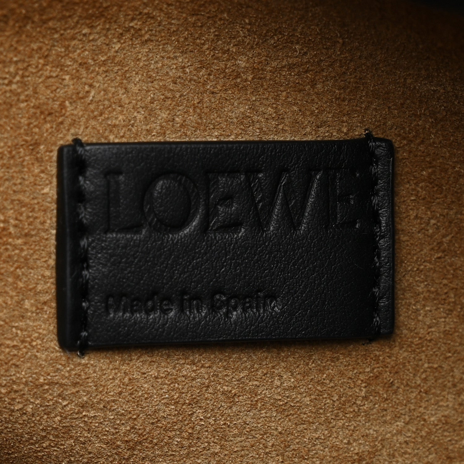 Loewe Nappa Medium Flamenco Knot Bag Black 6 of 10