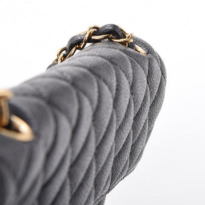Chanel Caviar Quilted East West Flap Black 8 of 8