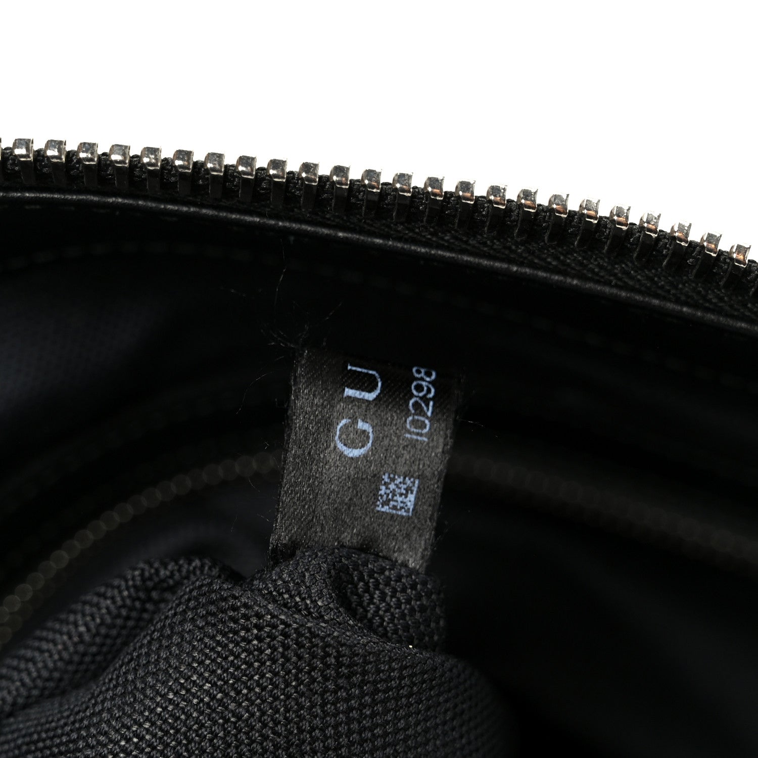 Gucci GG Supreme Monogram Appia Calfskin Web Flat Messenger Bag Black Grey 8 of 11
