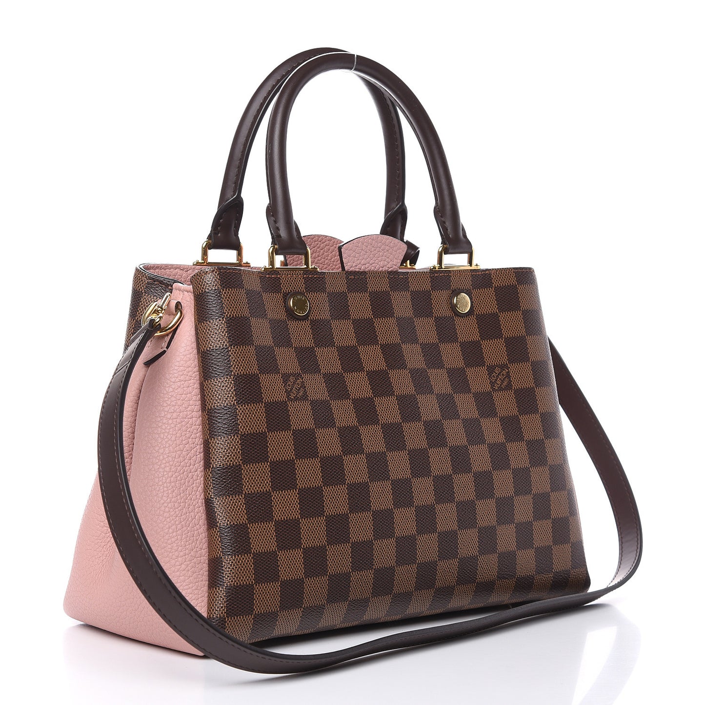 Damier Ebene Cuir Taurillon Brittany Magnolia