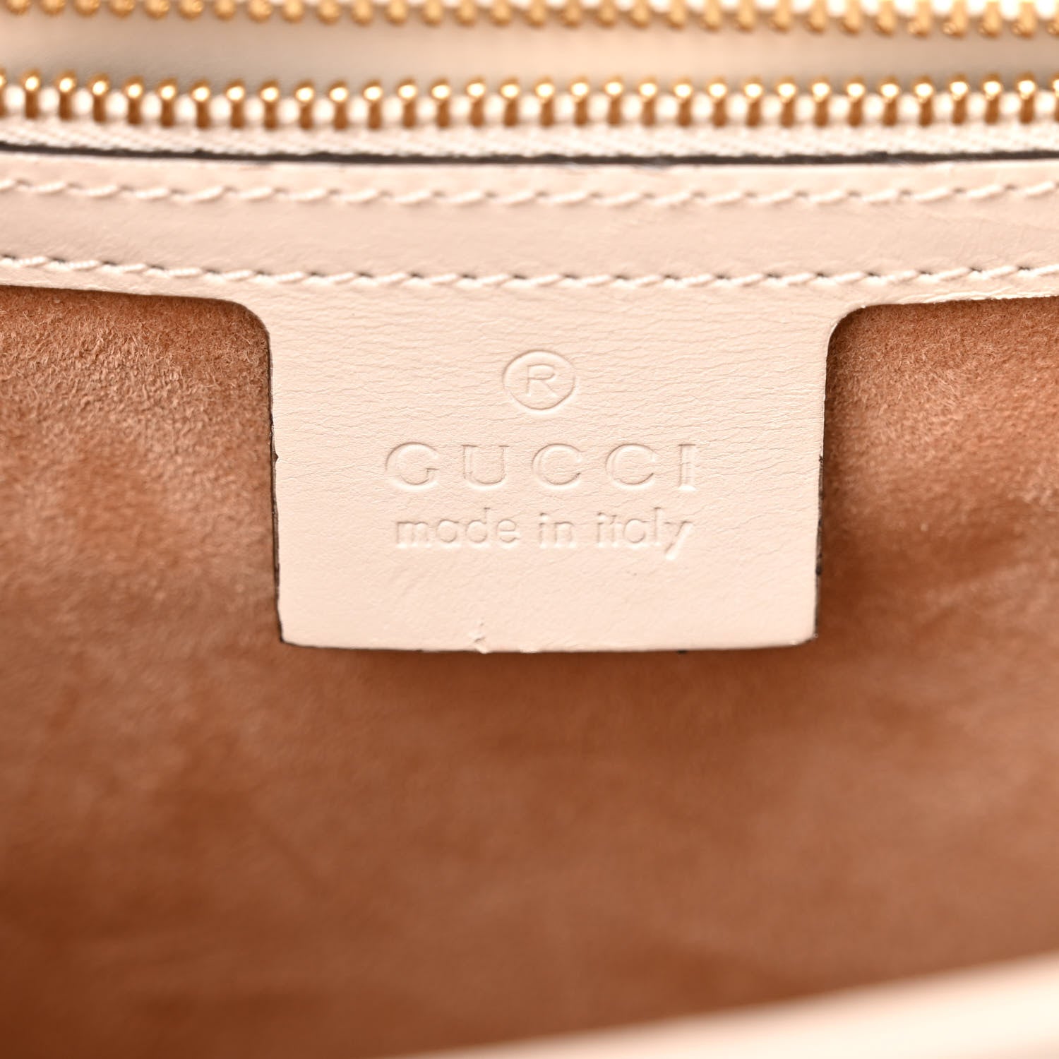 Gucci Calfskin Small Sylvie Shoulder Bag Off White 6 of 14
