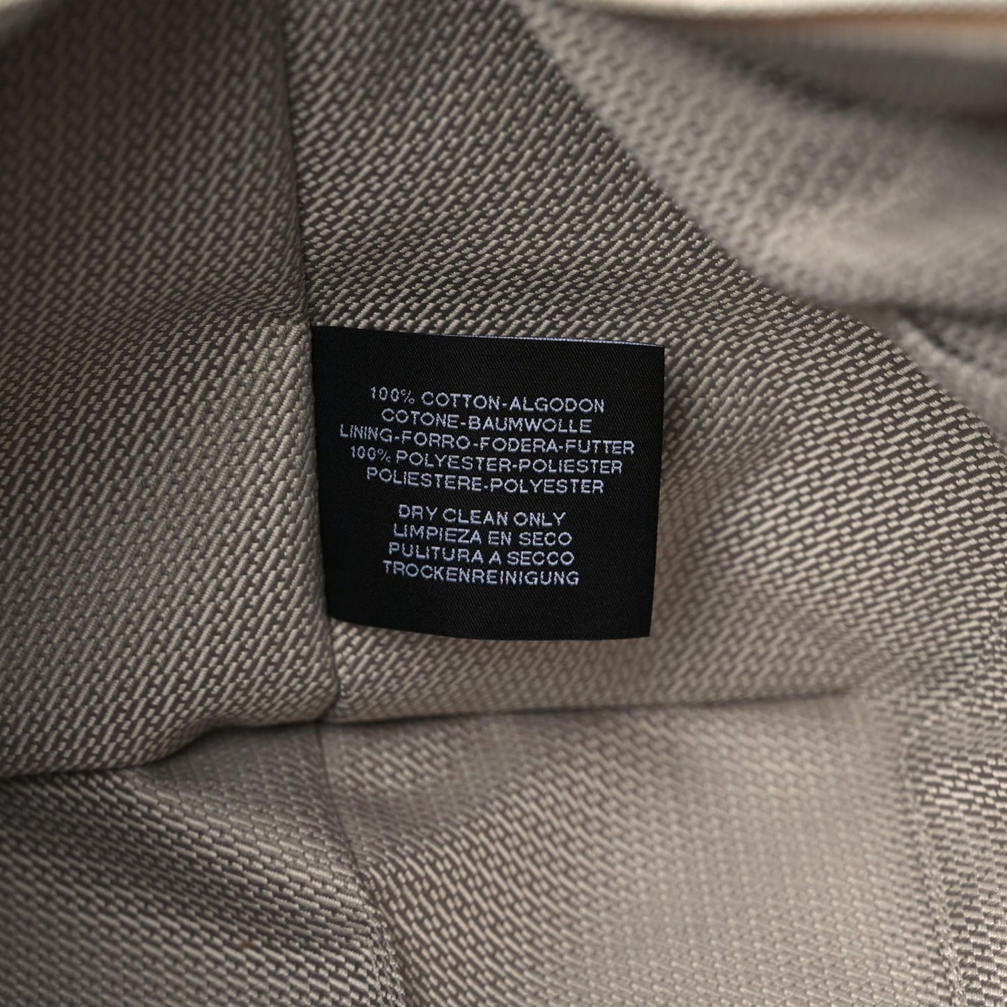 Canvas Large Bride-A-Brac Pouch Natural Orange