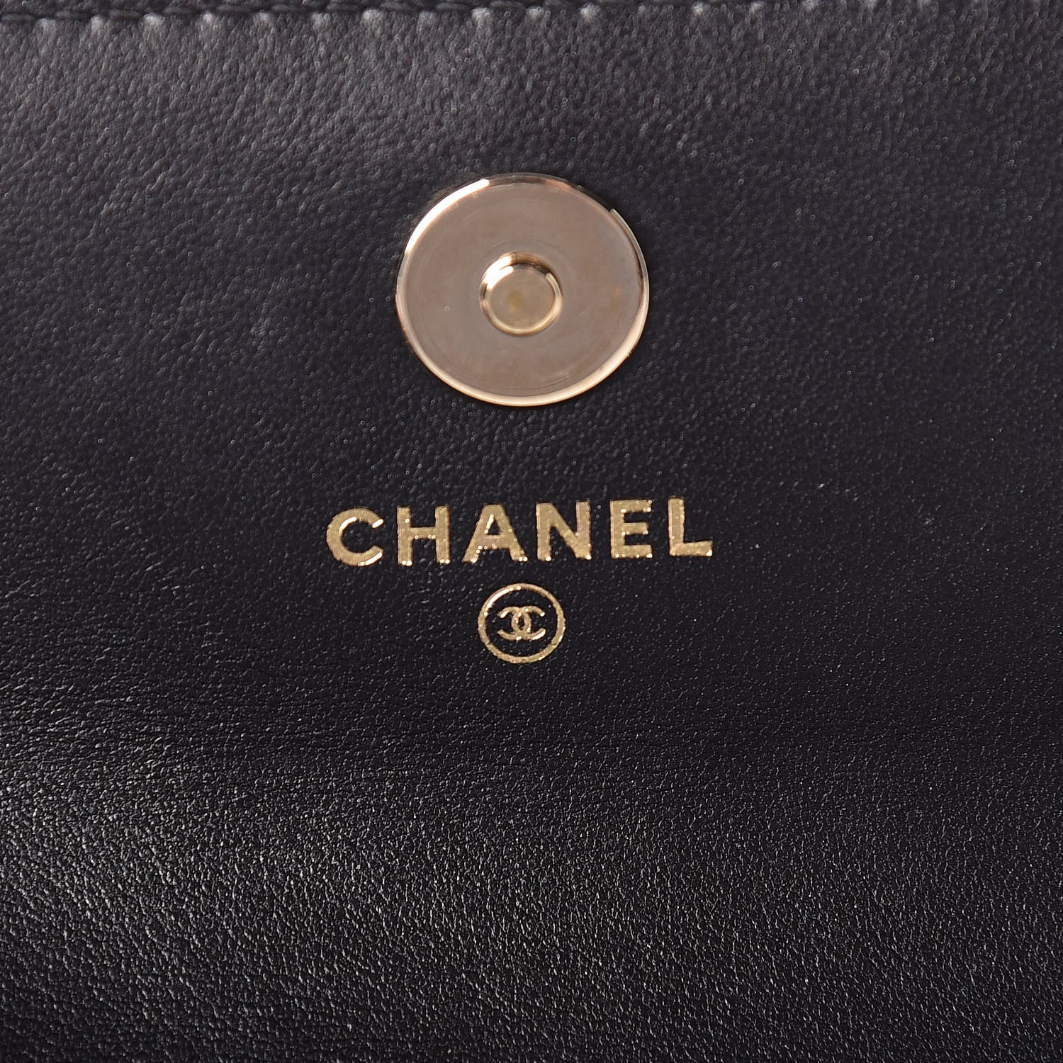 Chanel Lambskin Quilted Pearl Clutch With Chain Black 6 of 14