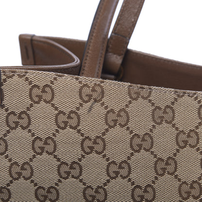 Gucci Monogram Horsebit 1955 Tote Bag Beige Brown Sugar 12 of 12