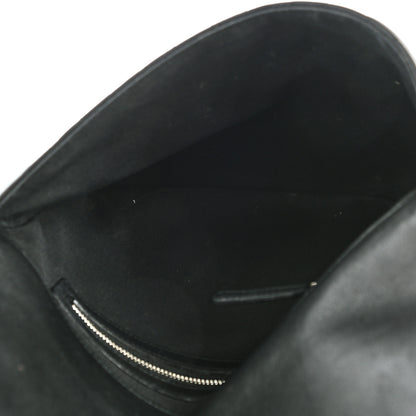 Chanel Goatskin Quilted CC Box Pouch Black 5 of 12