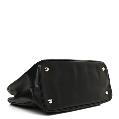 Prada Saffiano Medium Galleria Double Zip Tote Black 4 of 14