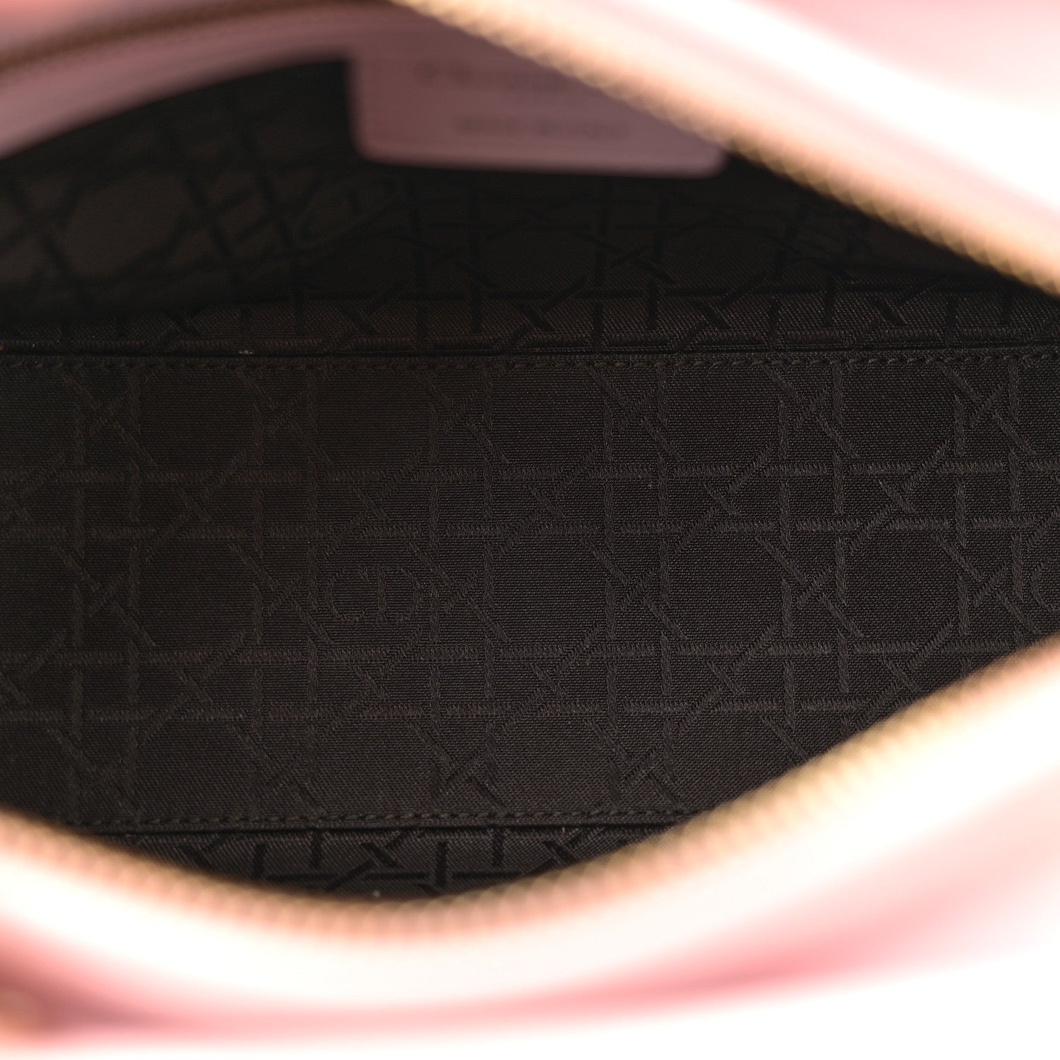 Christian Dior Lambskin Cannage Medium Lady Dior Light Pink 5 of 13