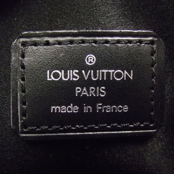 Louis Vuitton Satin Monogram Little Alma Black 7 of 7