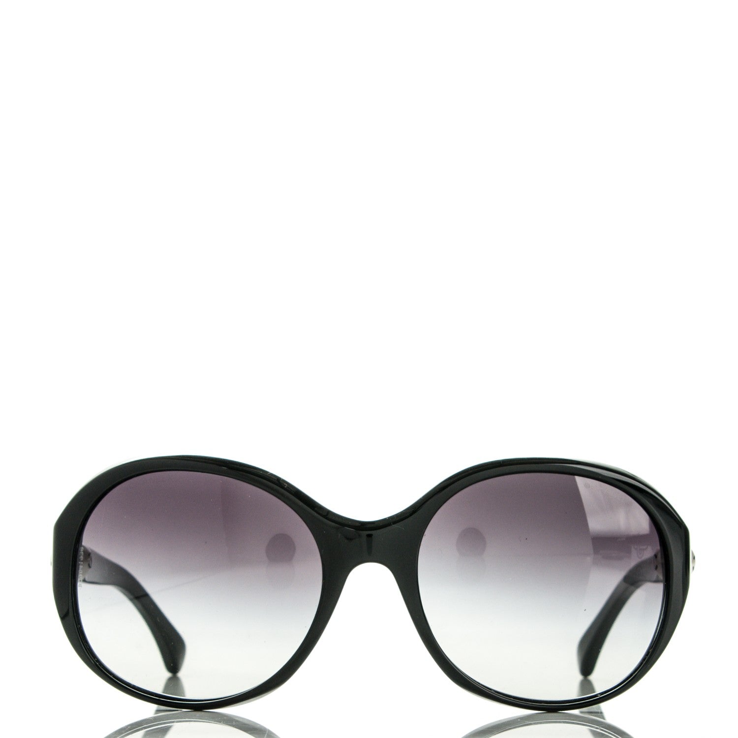 Chanel CC Pearl Sunglasses 5211-H Black 3 of 7