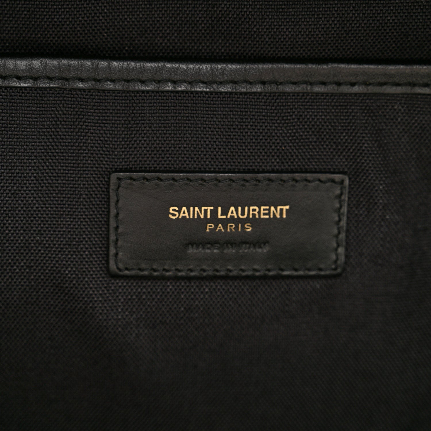 Saint Laurent Canvas Nylon Giant City Backpack Black 6 of 9