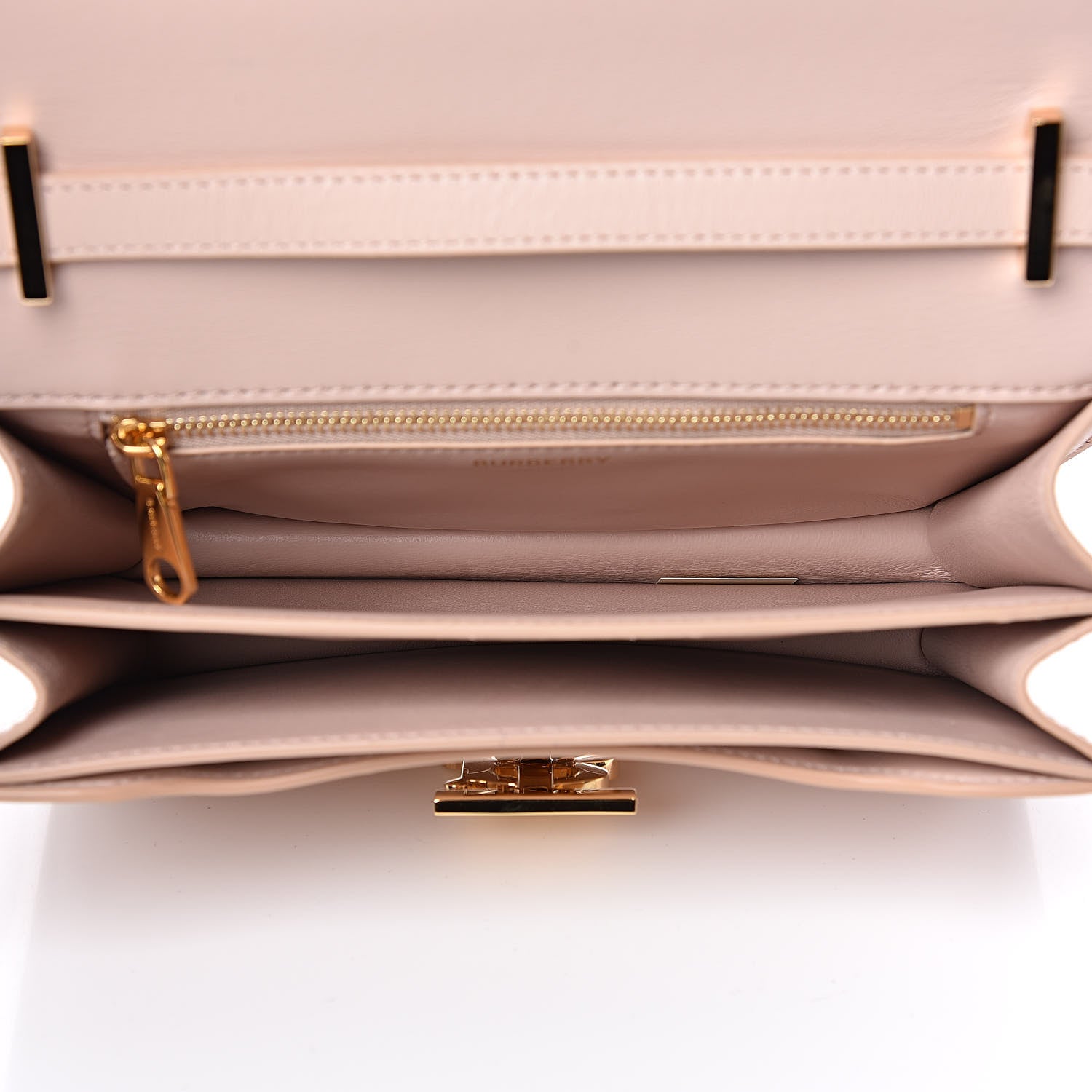 Burberry Calfskin Small TB Bag Rose Beige 5 of 13