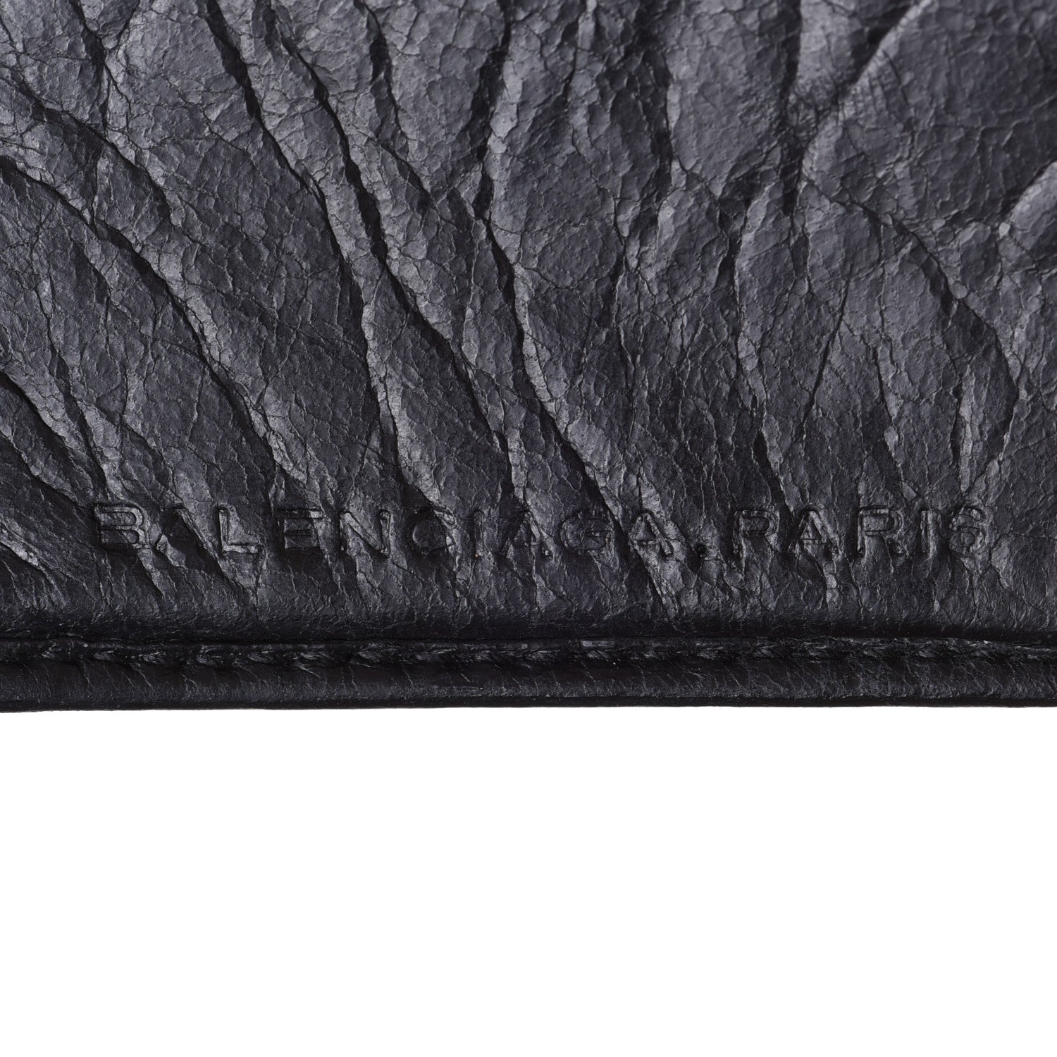 Balenciaga Agneau Classic Hardware Money Wallet Black 6 of 11