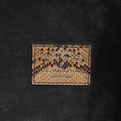 Louis Vuitton Suede Python Monogram Whisper PM Kohl 6 of 8