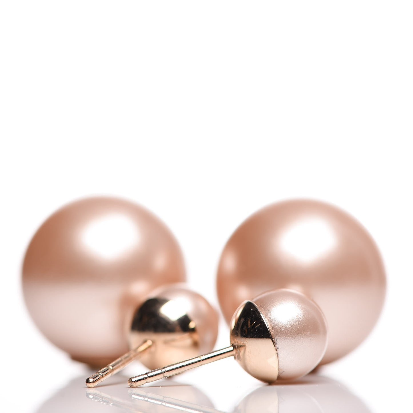 Pearl Mise En Dior Tribal Earrings Pink