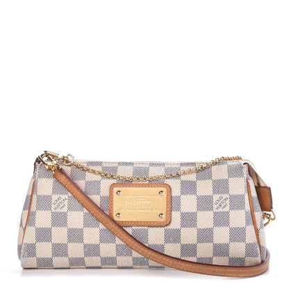 Louis Vuitton Damier Azur Eva Clutch 1 of 15