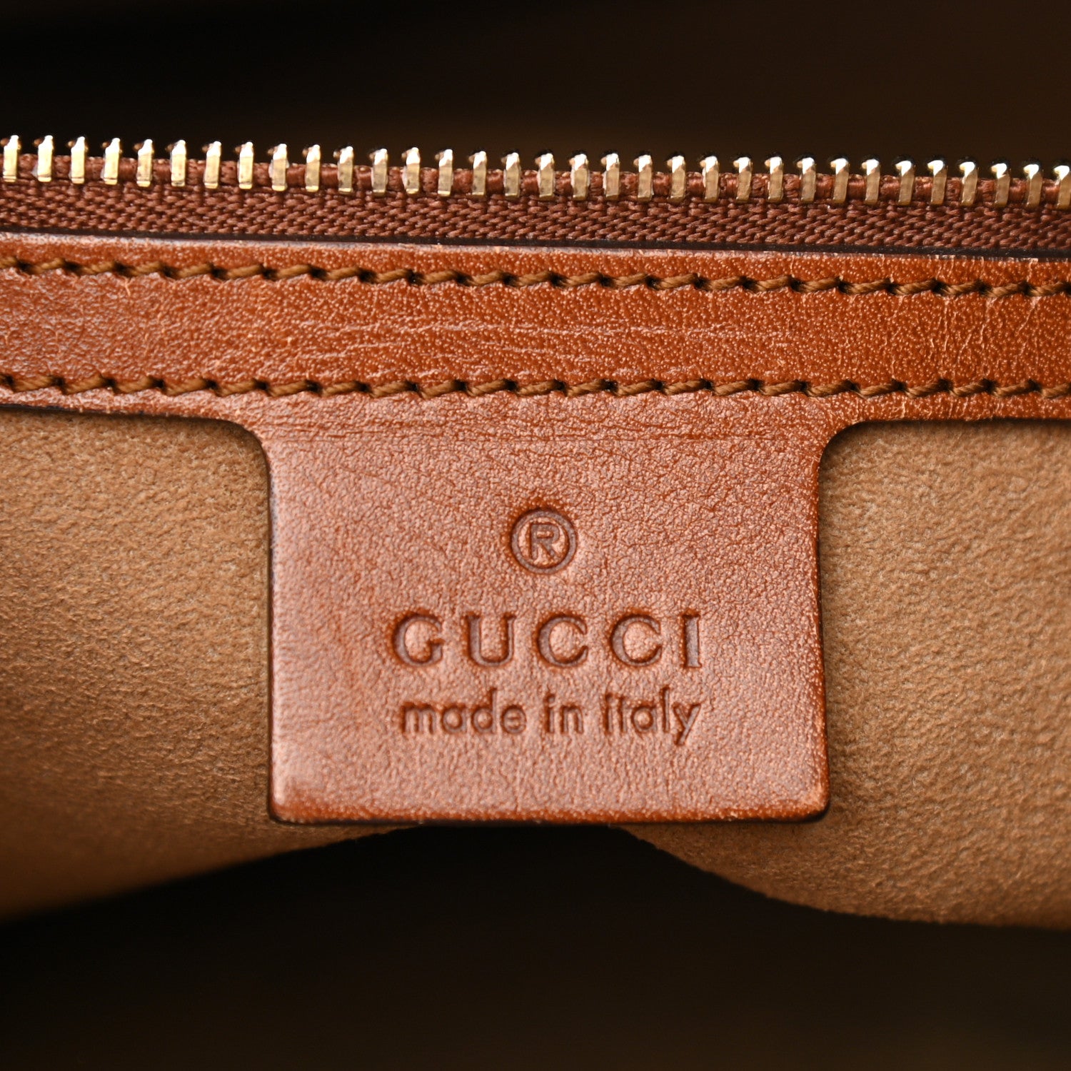 Gucci GG Supreme Monogram Linea A Hobo Brown 5 of 15