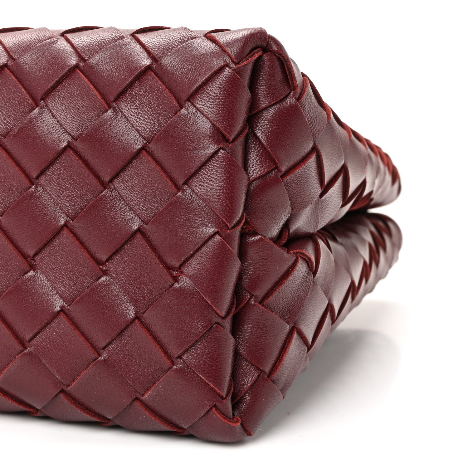 Bottega Veneta Nappa Intrecciato Small Andiamo Shoulder Bag Barolo 9 of 9