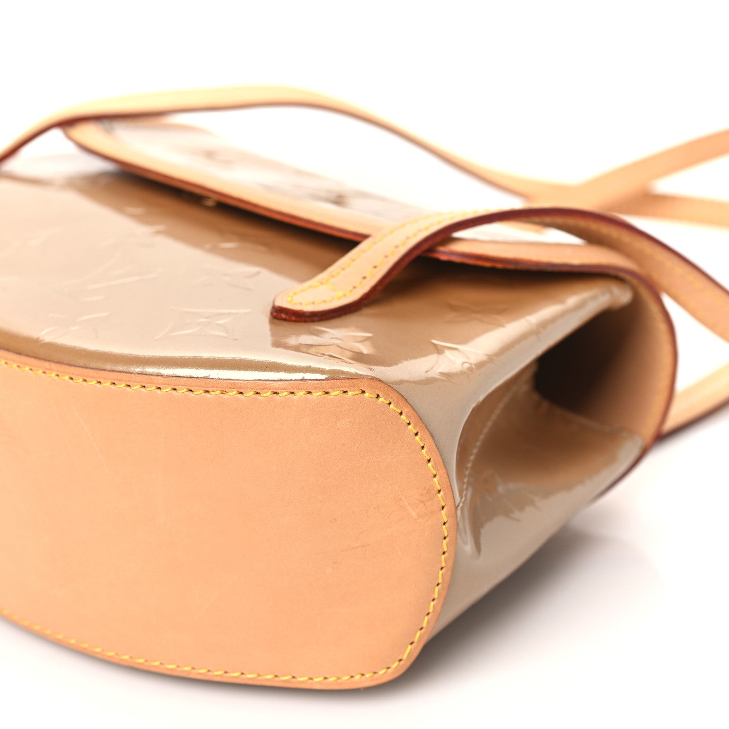 Louis Vuitton Vernis Biscayne Bay PM Noisette 9 of 9