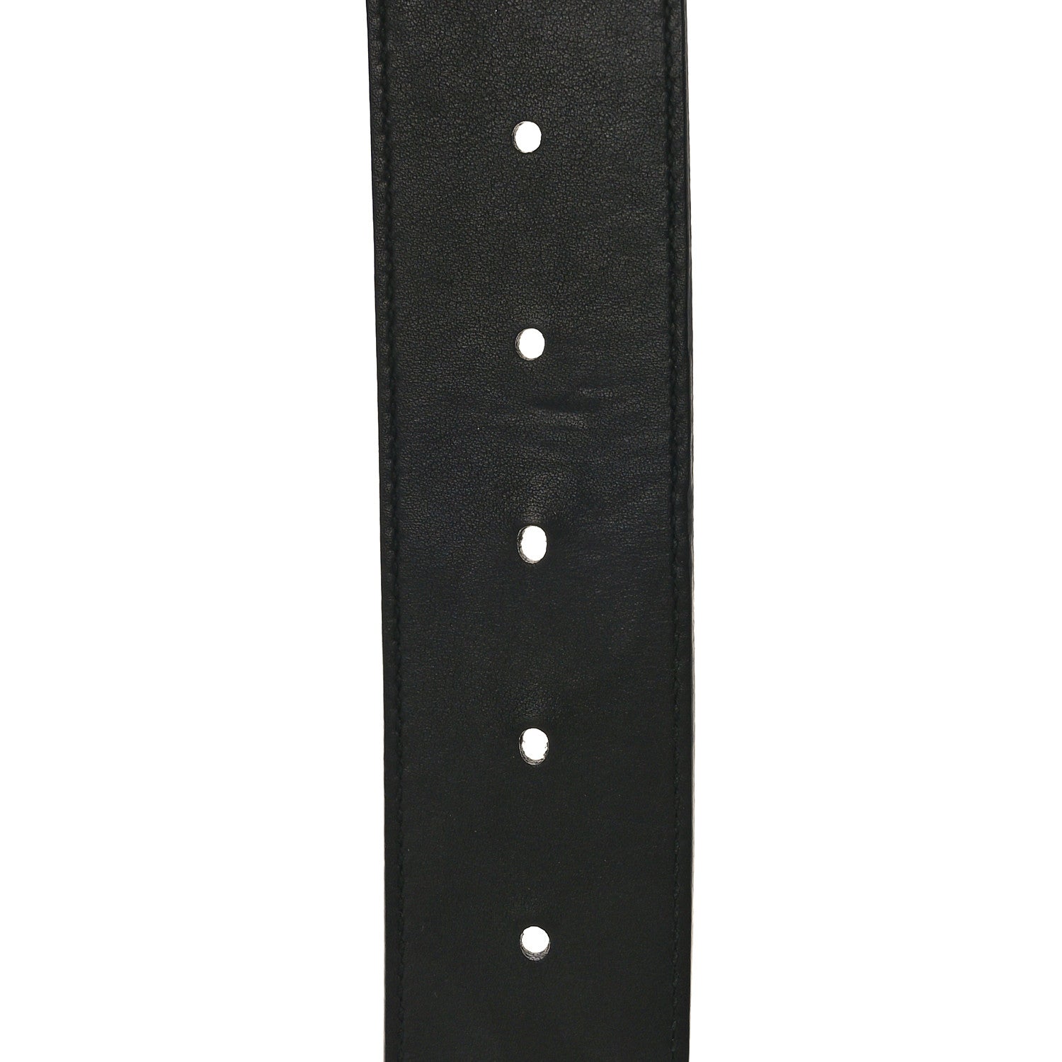 Gucci Textured Dollar Calfskin Double G 40mm Belt 110 44 Black 4 of 6