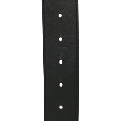 Gucci Textured Dollar Calfskin Double G 40mm Belt 110 44 Black 4 of 6