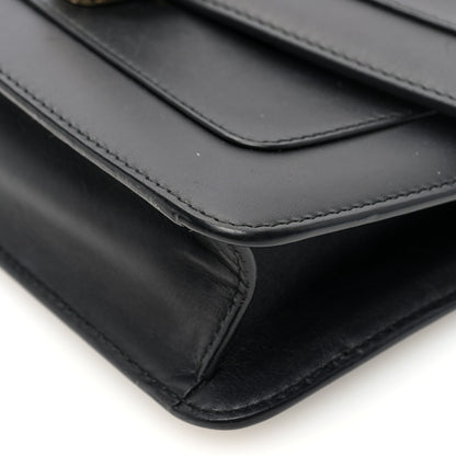 Bulgari Calfskin Serpenti Forever Crossbody Bag Black 10 of 10