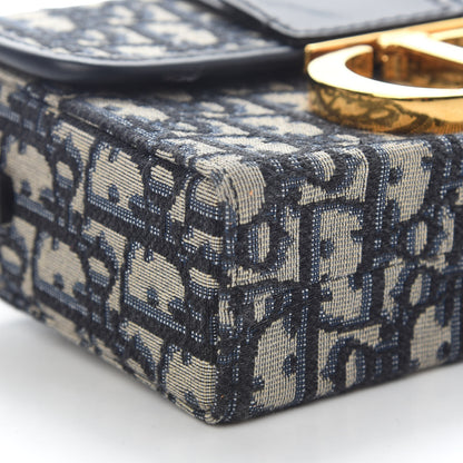 Christian Dior Oblique 30 Montaigne Box Bag Blue 8 of 10
