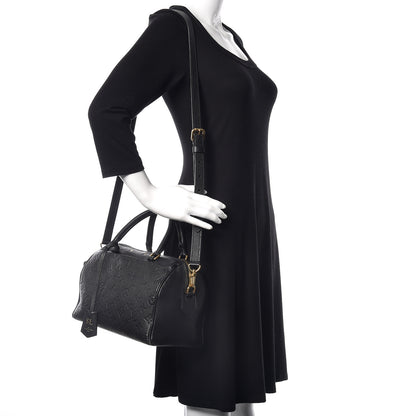 Louis Vuitton Empreinte Speedy Bandouliere 25 NM Black 2 of 17