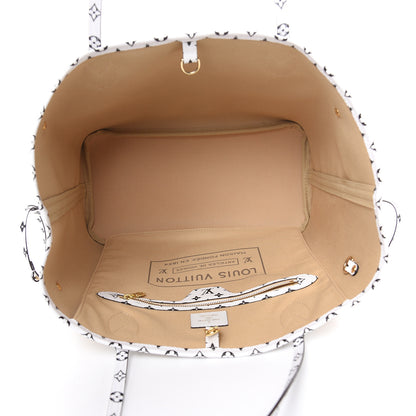 Louis Vuitton Monogram Giant Neverfull MM Kaki 5 of 10