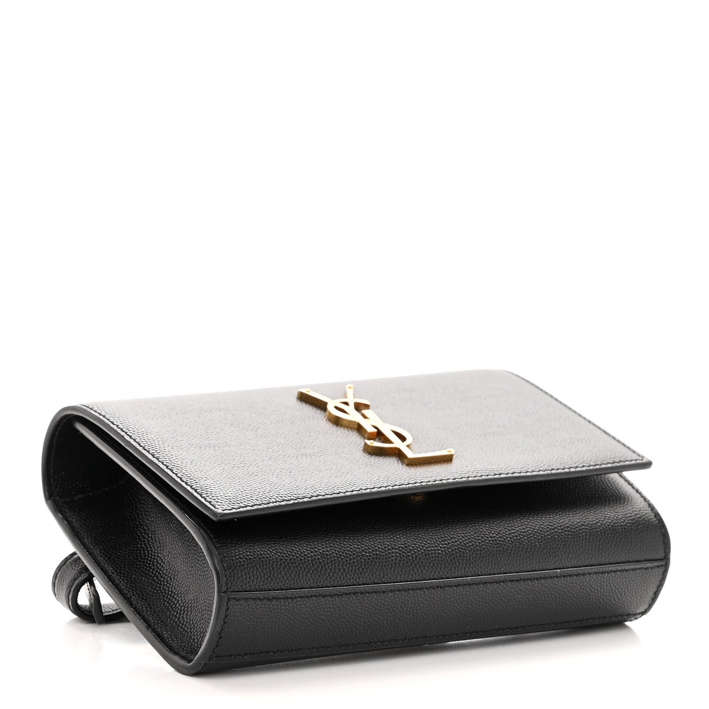 Grain De Poudre Monogram Kate Belt Bag Black