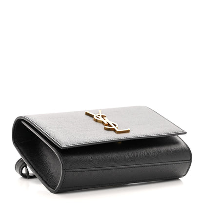 Saint Laurent Grain De Poudre Monogram Kate Belt Bag Black 4 of 9