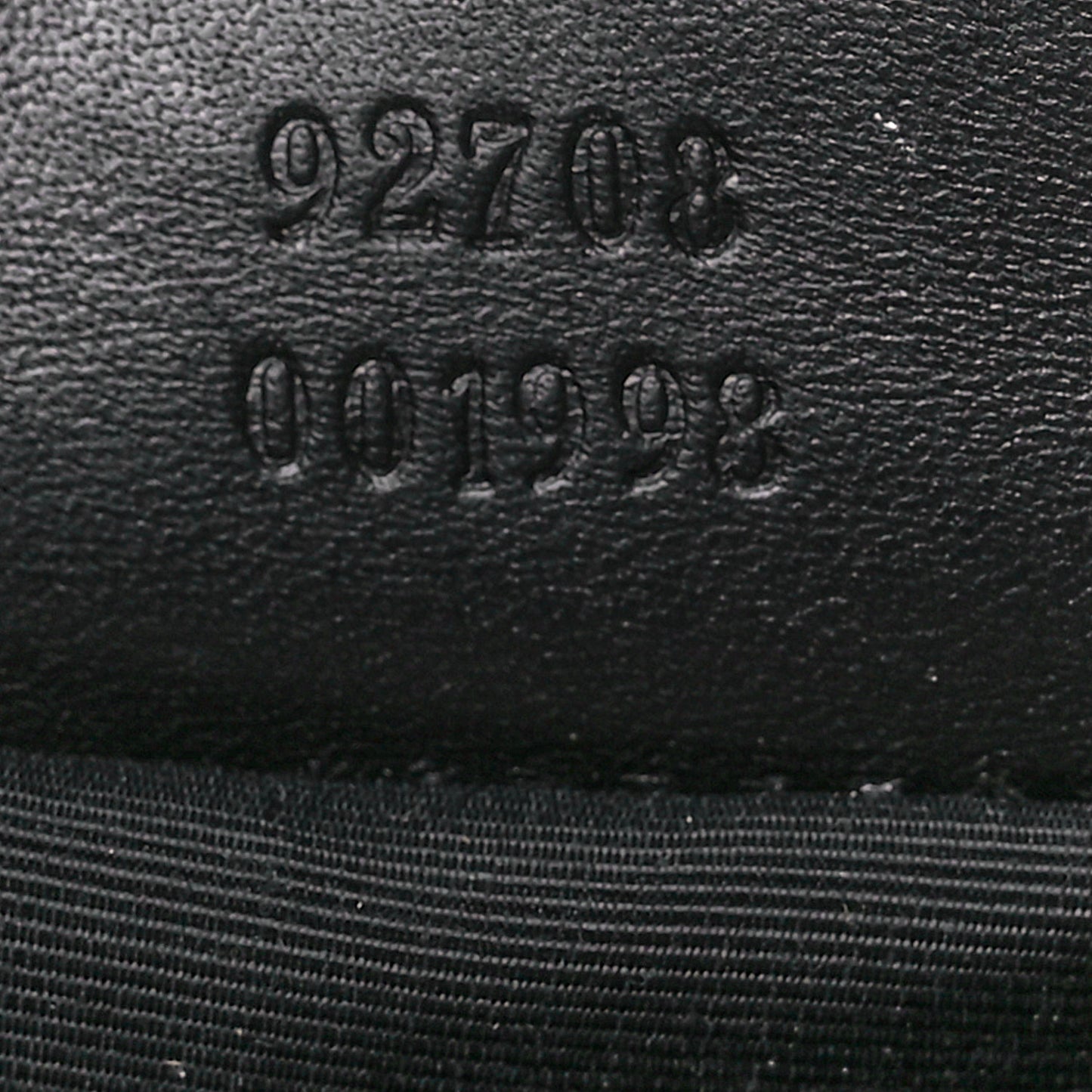 Monogram Bamboo Top Handle Bag Black