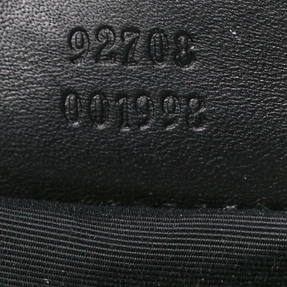 Gucci Monogram Bamboo Top Handle Bag Black 7 of 11
