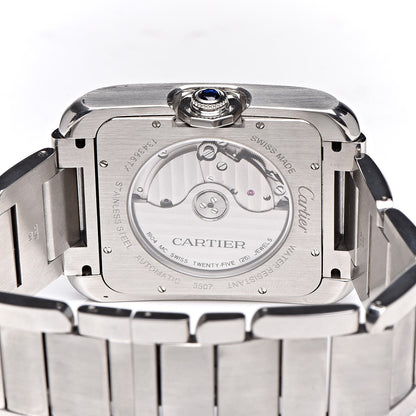 Cartier Stainless Steel 36mm Tank Anglaise Automatic Watch 9 of 12