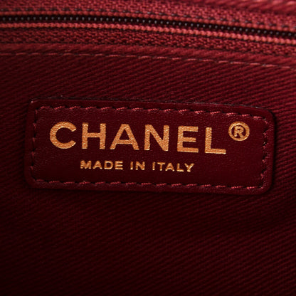 Chanel Aged Calfskin Quilted Medium Pondichery Flap Black 6 of 7