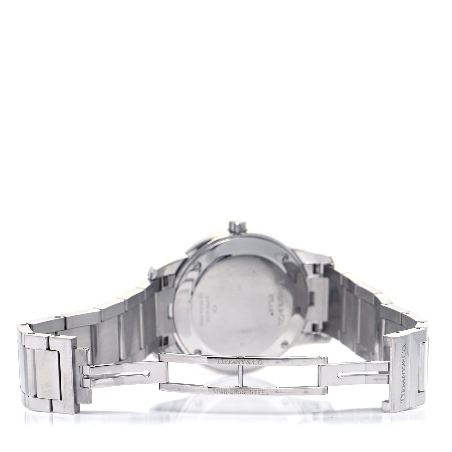 Stainless Steel 37mm Atlas 2-Hand Quartz Watch