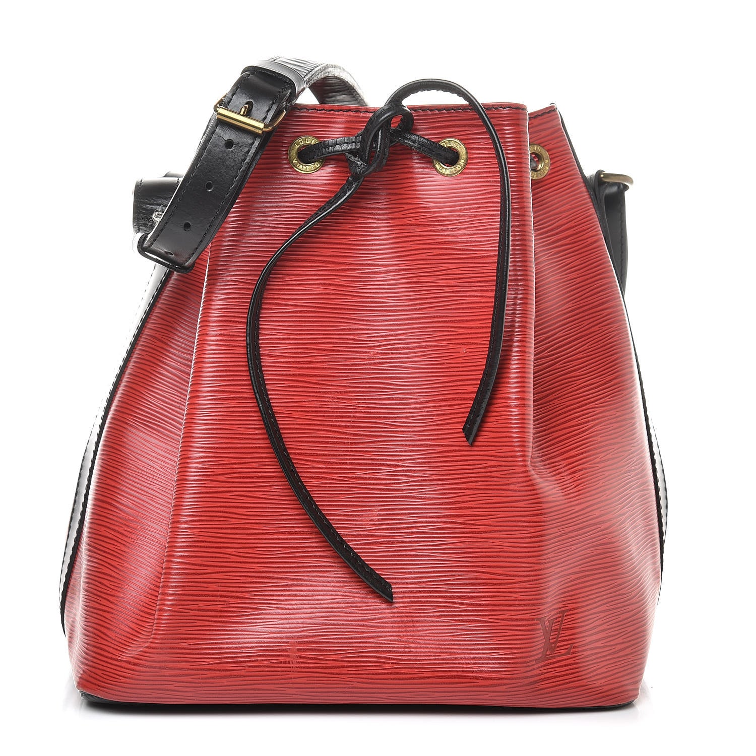 Louis Vuitton Epi Petit Noe Red Black 1 of 19