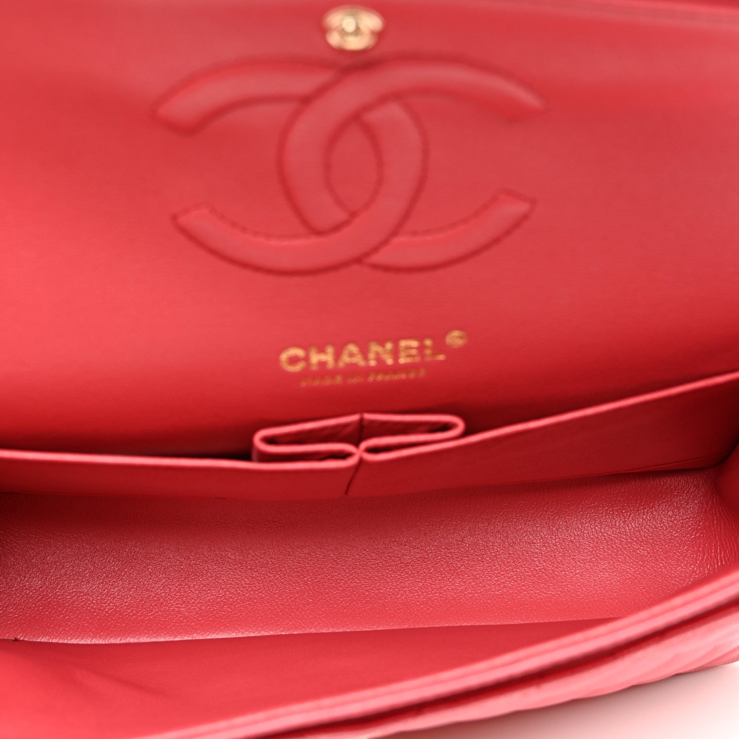 Chanel Caviar Quilted Medium Double Flap Pink 5 of 10