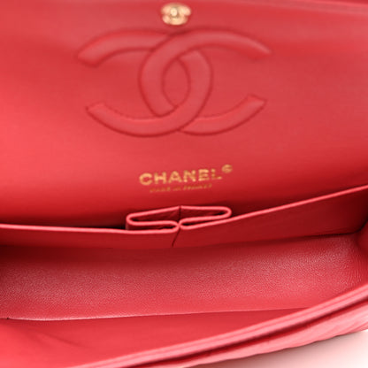 Chanel Caviar Quilted Medium Double Flap Pink 5 of 10