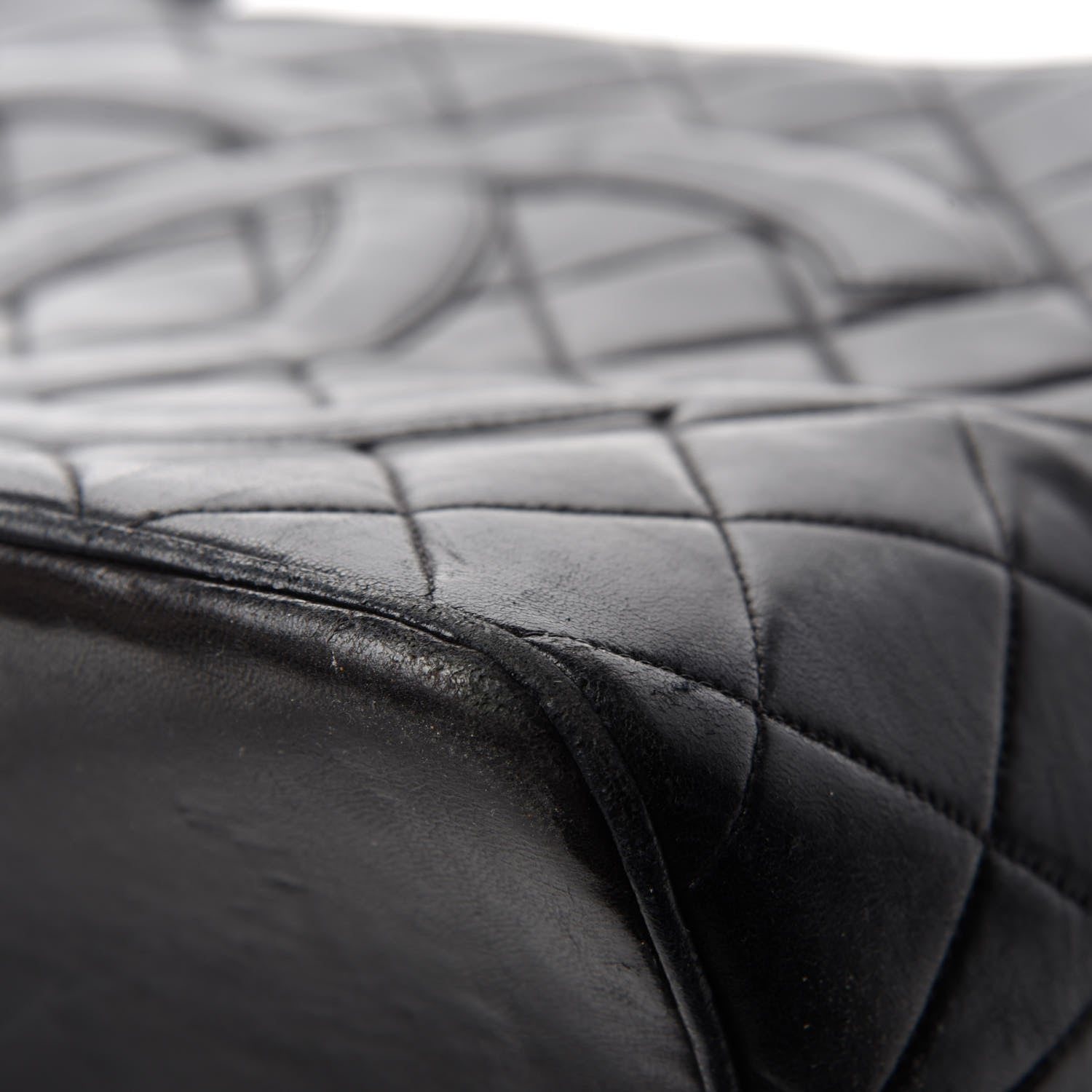 Chanel Lambskin Quilted Medallion Tote Black 9 of 17