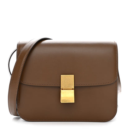 Celine Box Calfskin Teen Classic Box Flap Bag Camel 1 of 11