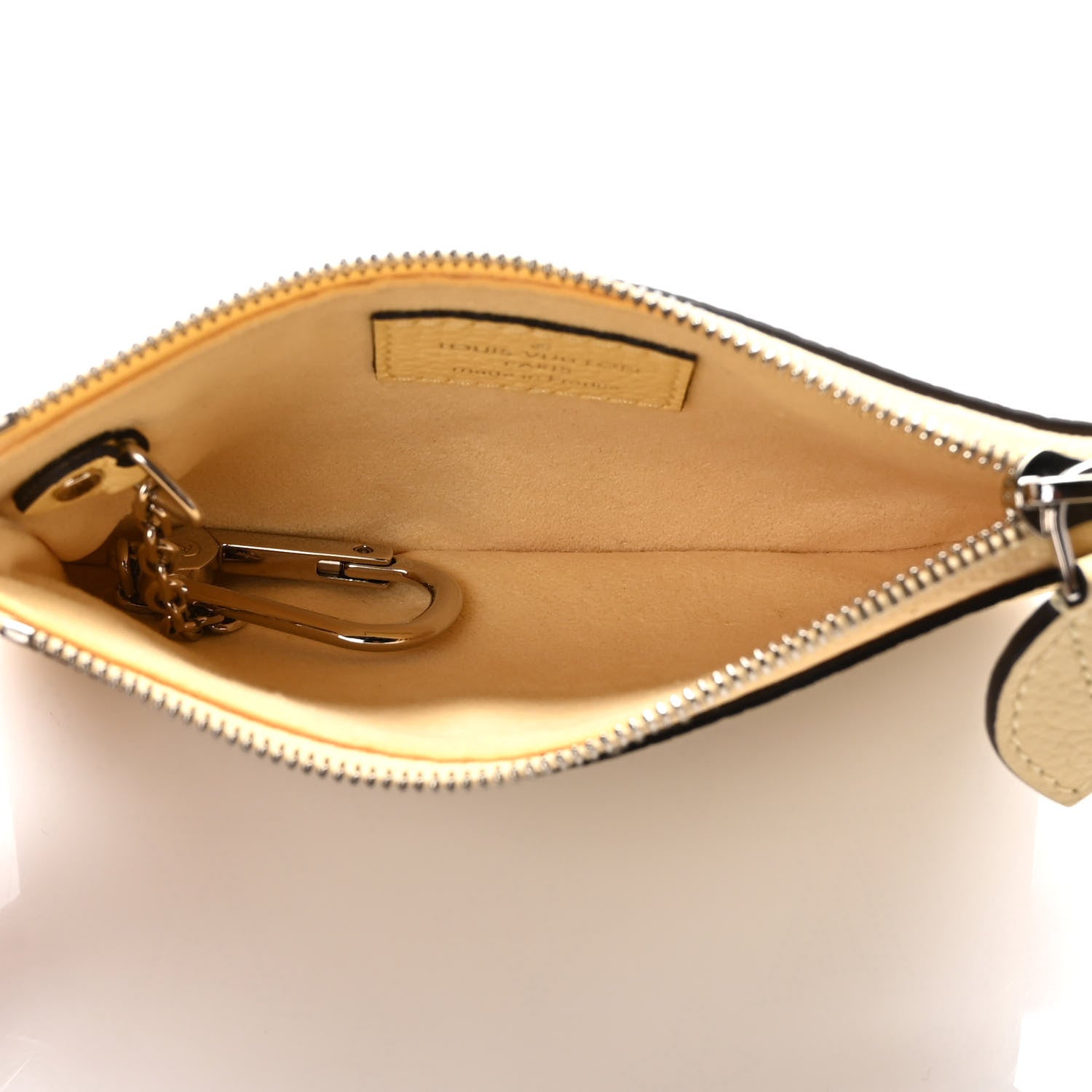 Louis Vuitton Mahina Key Pouch Banana 5 of 6