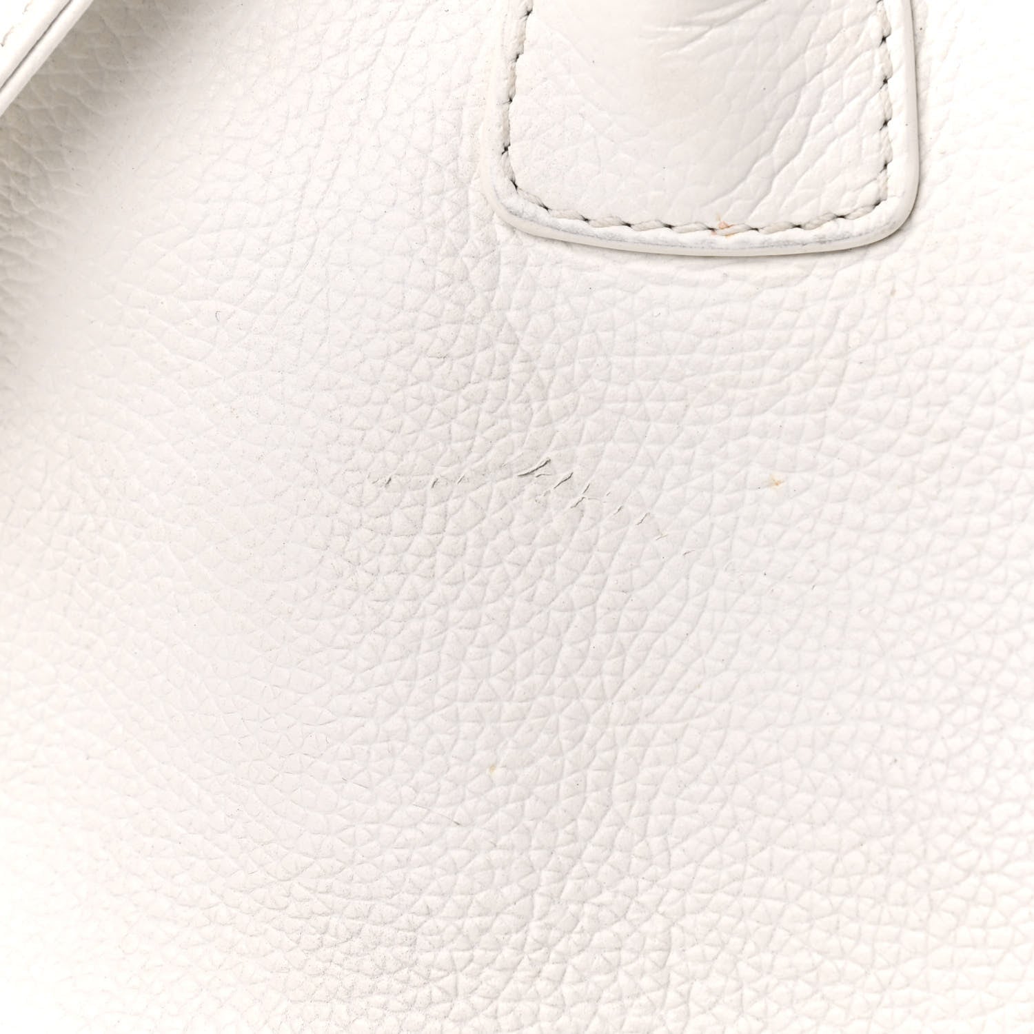 Chanel Calfskin Cerf Executive Shopper Tote White 11 of 24