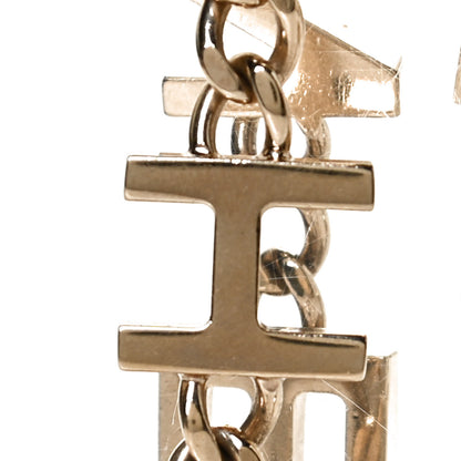 Chanel Pearl Crystal CC Logo Charm Belt Gold 4 of 5