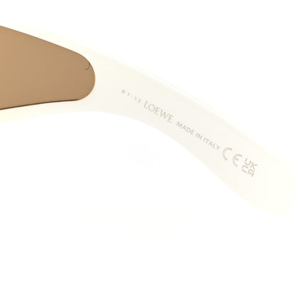 Loewe Acetate Anagram Wave Mask Sunglasses LW40108I Ivory 6 of 6