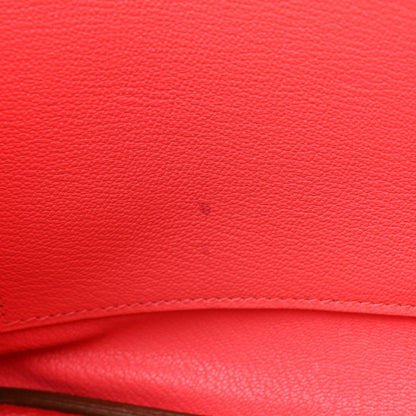 Hermes Togo Birkin 30 Rose Lipstick 11 of 16