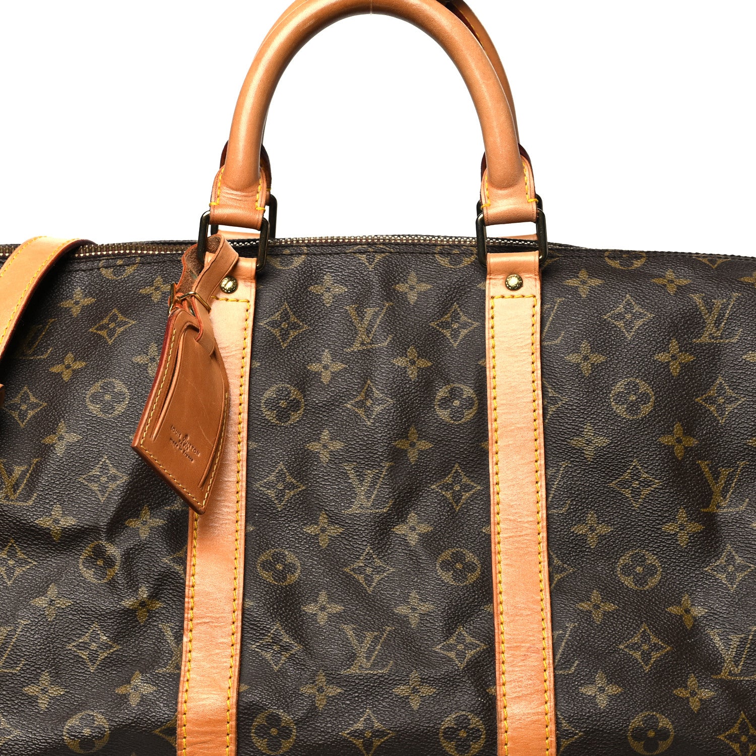 Louis Vuitton Monogram Keepall Bandouliere 55 6 of 9