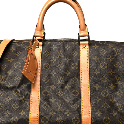 Louis Vuitton Monogram Keepall Bandouliere 55 6 of 9