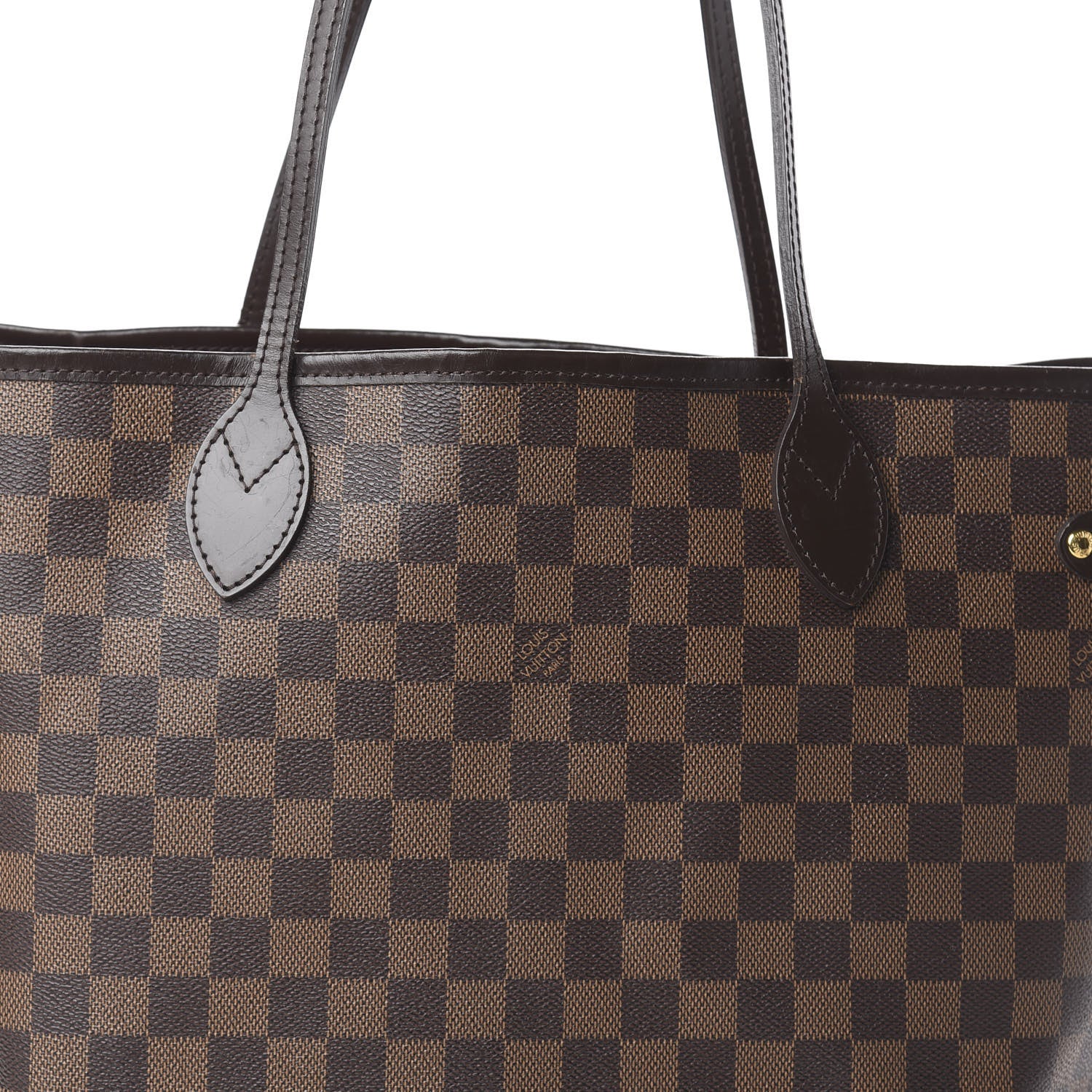 Louis Vuitton Damier Ebene Neverfull MM 6 of 8